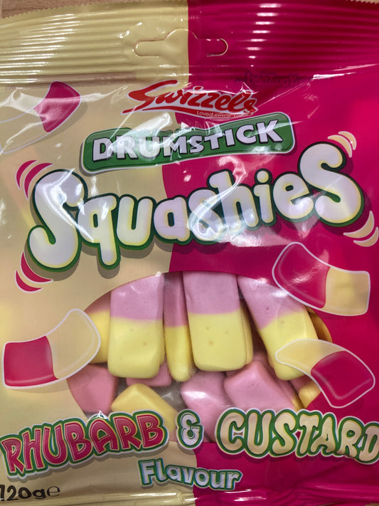 Squashies: Rhubarb & Custard