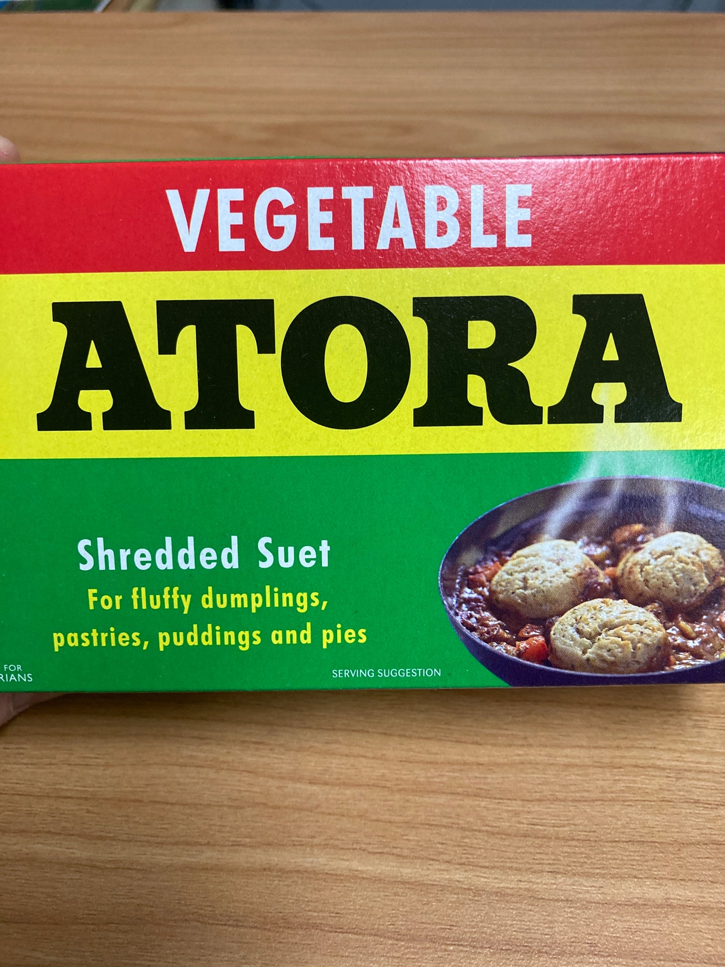 Vegetable Atora Suet