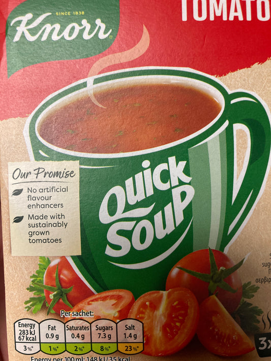 Knorr: cream of Tomato