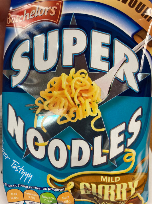 Batchelors Super Noodles: Mild Curry