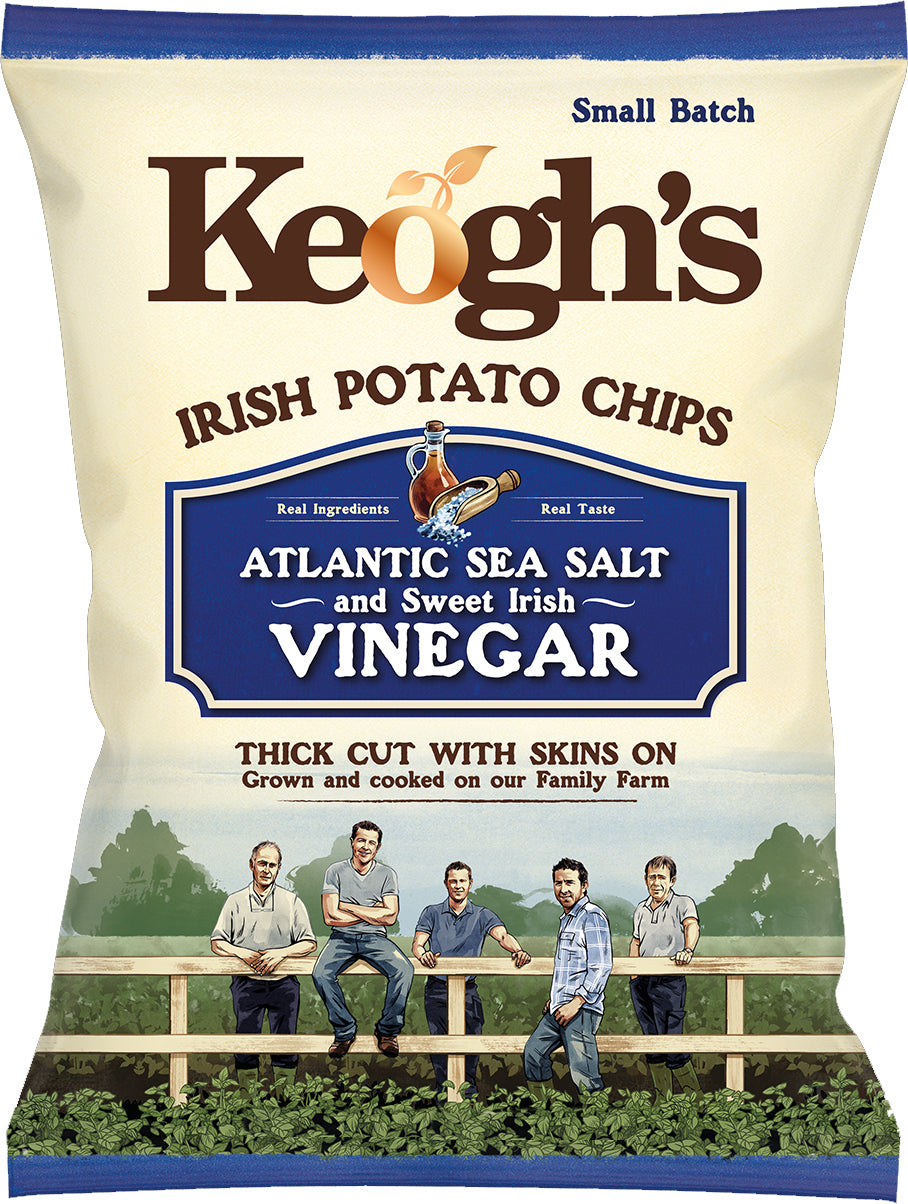 Keogh's: Atlantic Sea Salt and Sweet Irish Vinegar: Small Bag 40g
