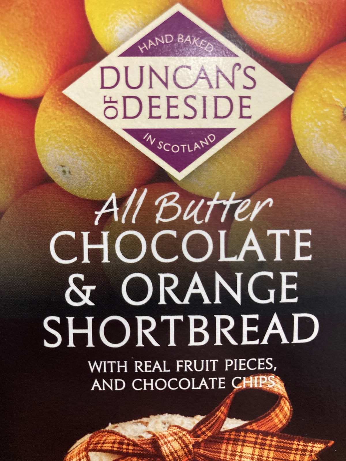 Duncan’s of Deeside : Chocolate & Orange Shortbread