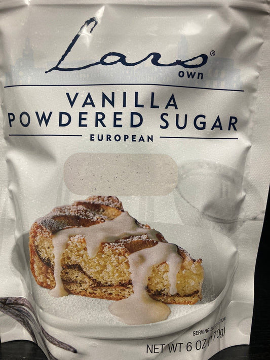 Lars: Vanilla Powdered Sugar