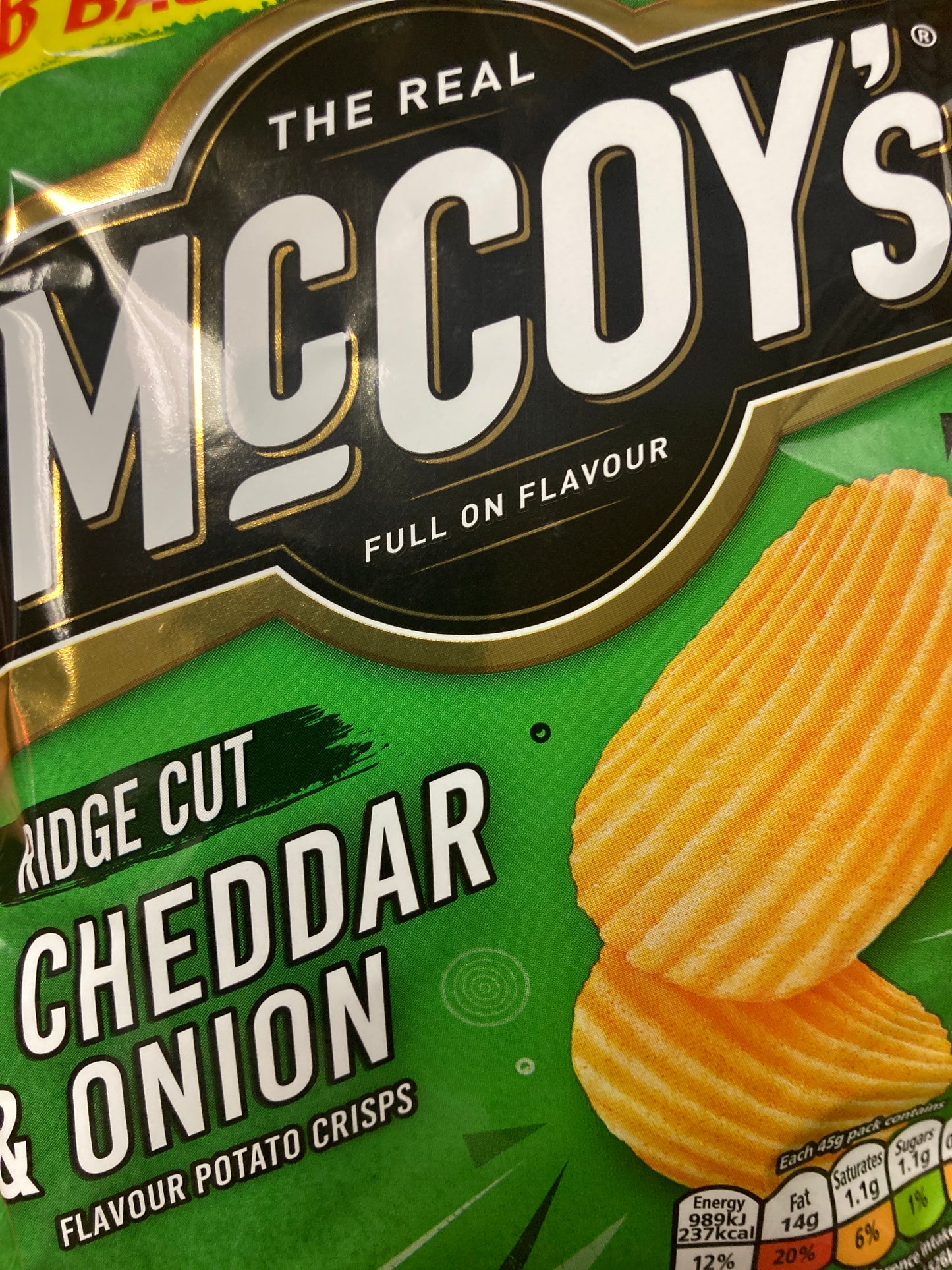 McCoy’s Cheddar and Onion