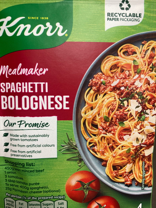 Knorr: Spaghetti Bolognese