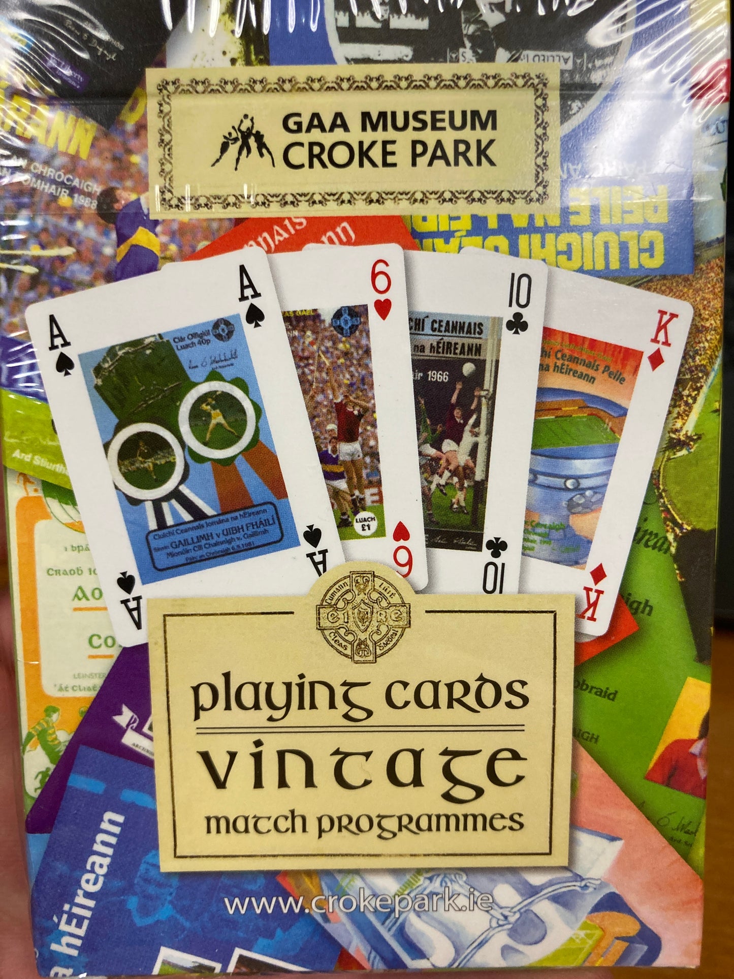 Vintage Croke Park Playing Cards