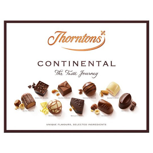 Thorntons: Continental Assorted Chocolates Collection 131g EXPIRED February 2024