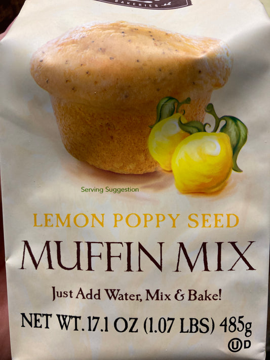 Sticky Fingers Bakeries: Lemon Poppyseed Muffin Mix 485g