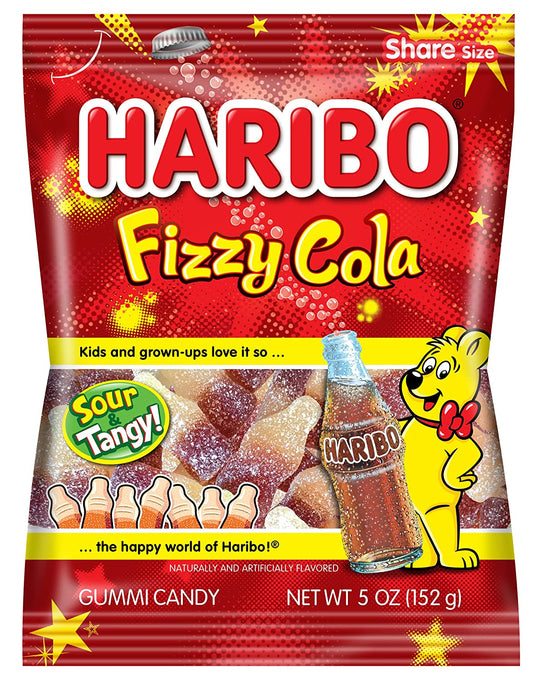 Haribo Fizzy Cola Bottles (142g)