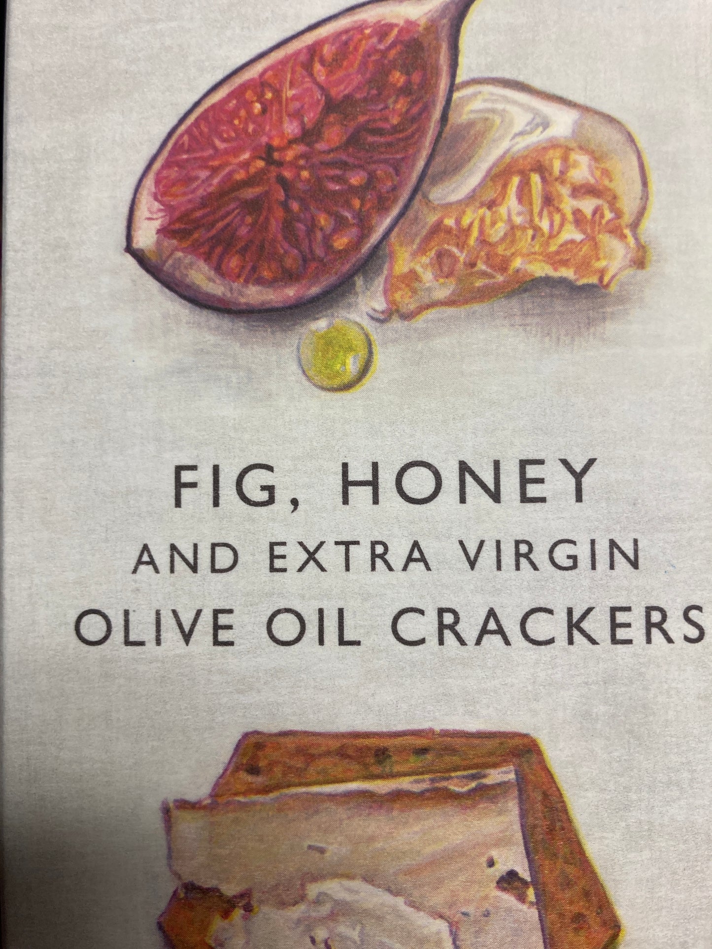 The Fine Cheese Company Fig, Honey & Olive Oil Crackers