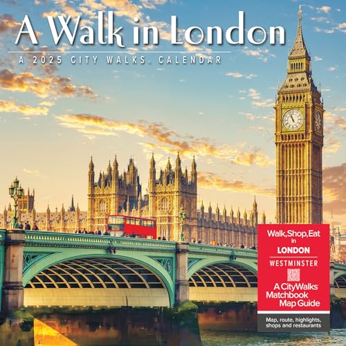 A Walk in London A 2025 City Walks Calendar