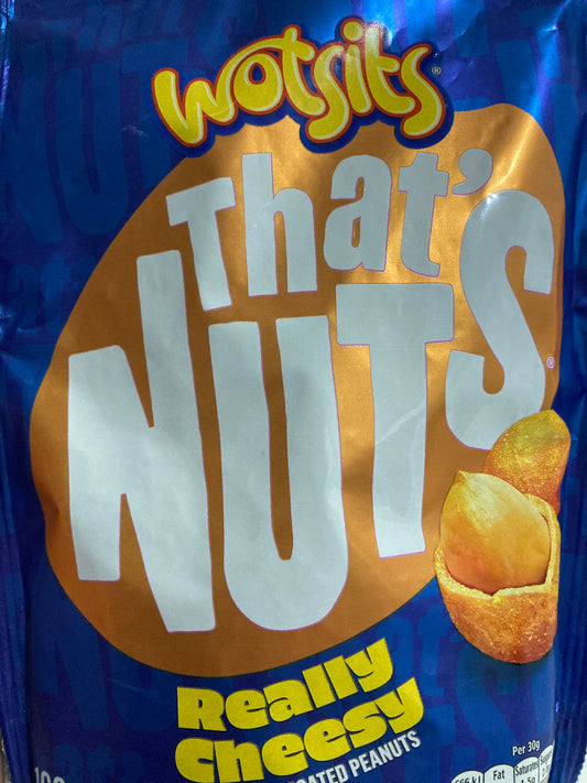 Wotsits That's Nuts Really Cheesy