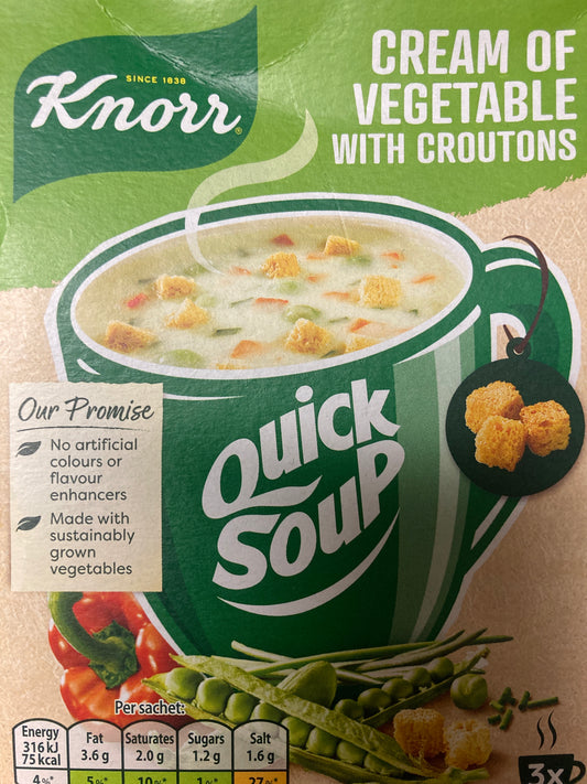 Knorr Cream of Vegetable Soup