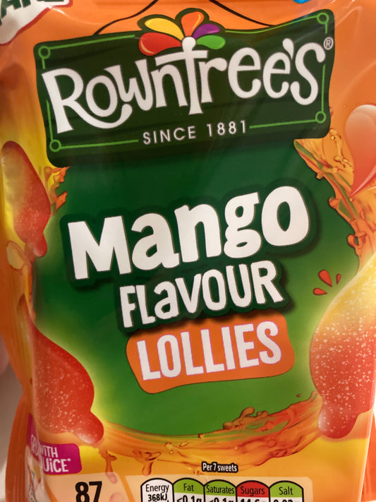 Rowntree’s: Mango Flavour Lollies
