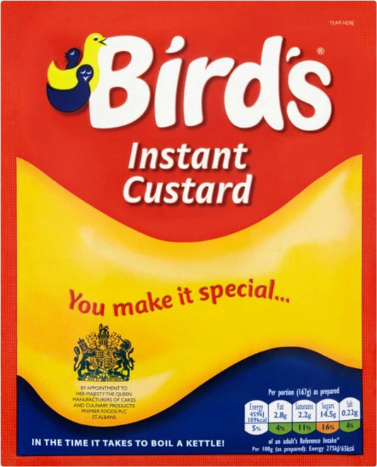 FRESH Bird's: Instant Custard: Sachet 75g (2.6oz)