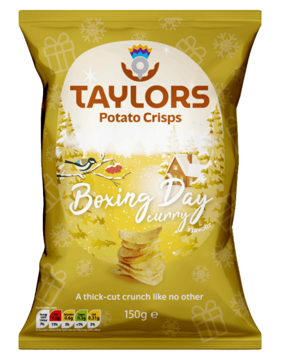 Taylor’s Boxing Day Curry Crisps