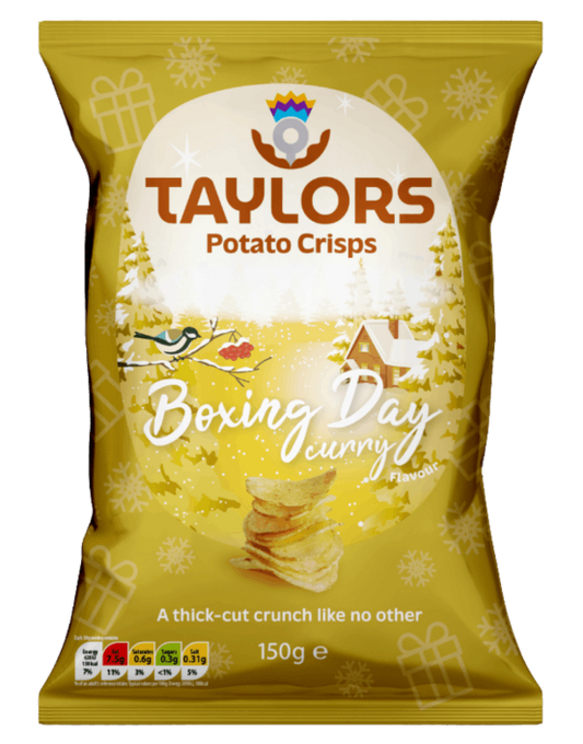 Taylor’s Boxing Day Curry Crisps