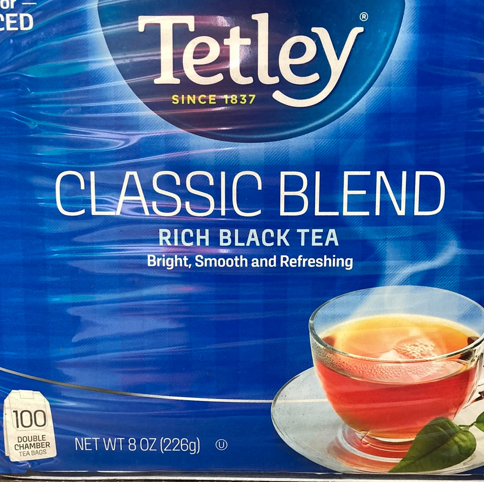 Terley Tea Tetley Classic Blend 100 Tea Bag – O'Malley's European Foods