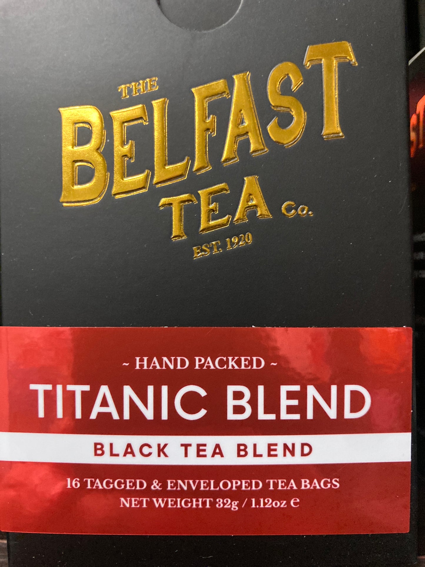 Belfast Tea Co. Titanic Blend Black Tea