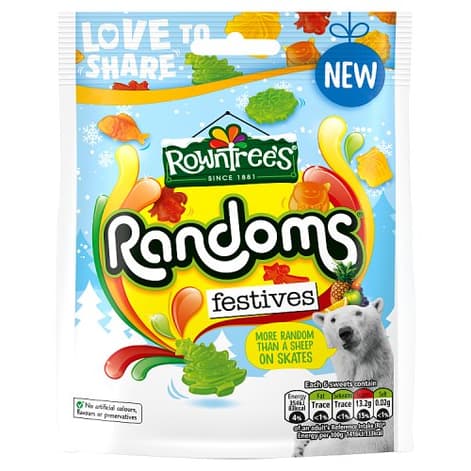 Rowntree's: Randoms: Festives Pouch 130g