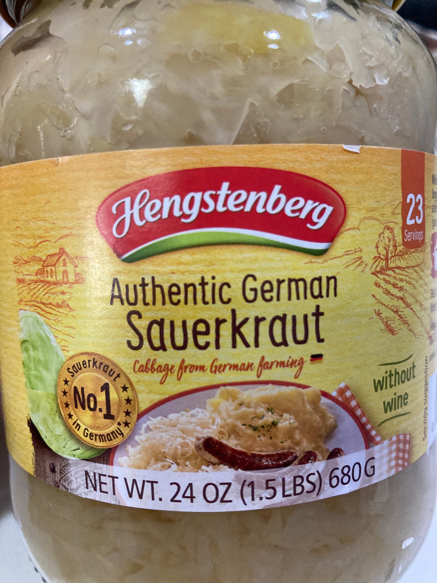 Authentic German Sauerkraut