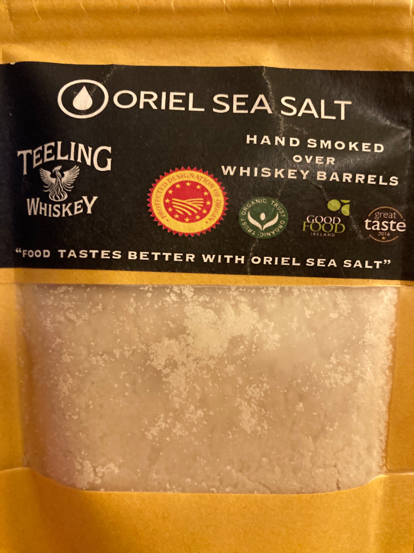 Oriel: Whiskey Smoked Sea Salt 100g (3.5oz)