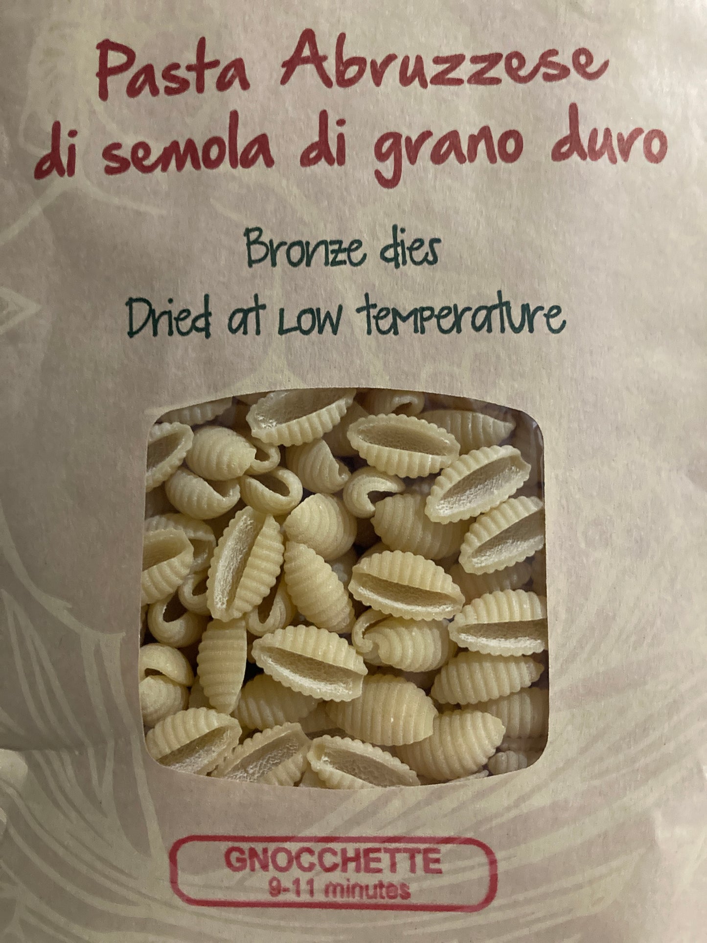 RUSTICHELLA D'ABRUZZO PASTA GNOCCHETTE