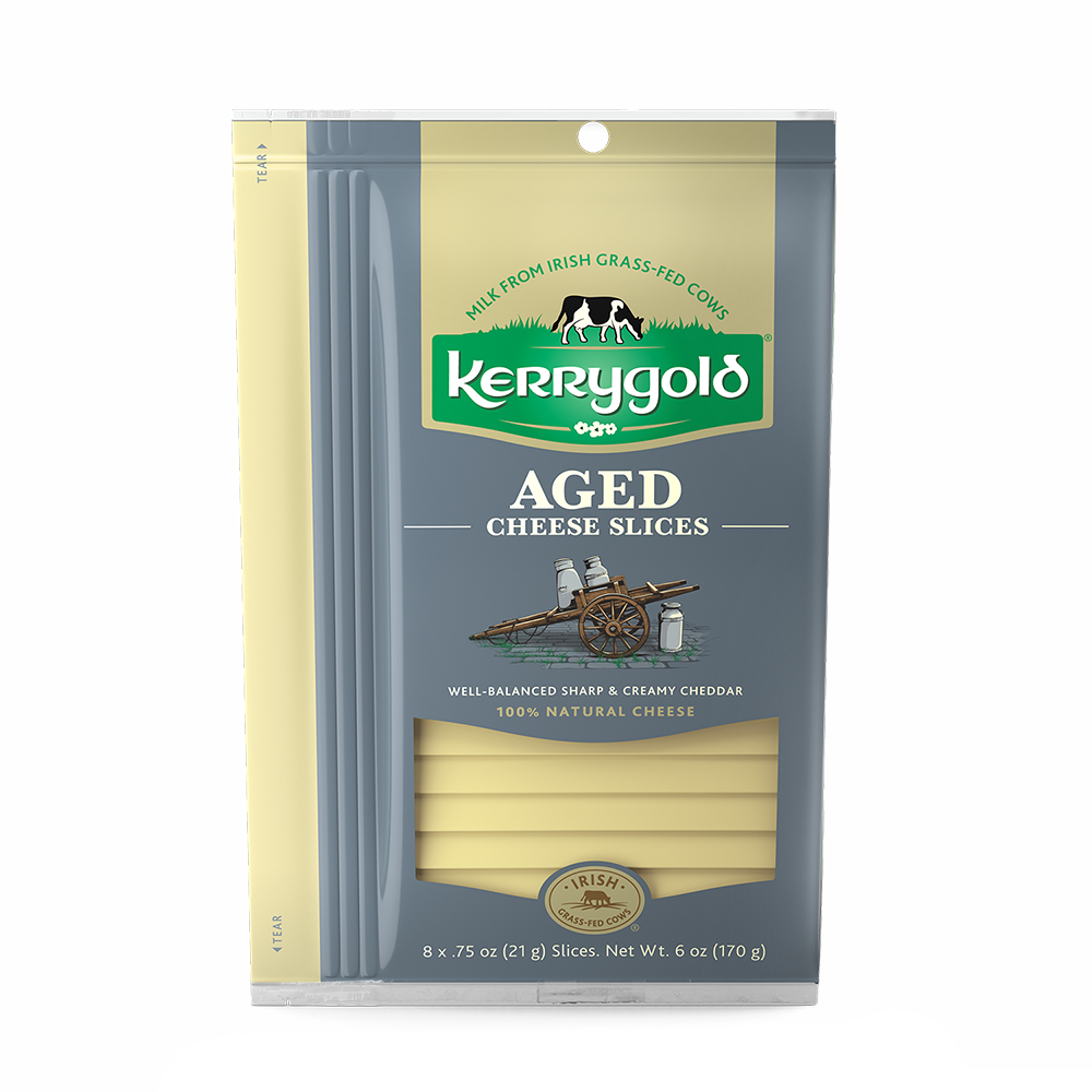 Kerrygold: Aged Cheddar Cheese Slices (21g)