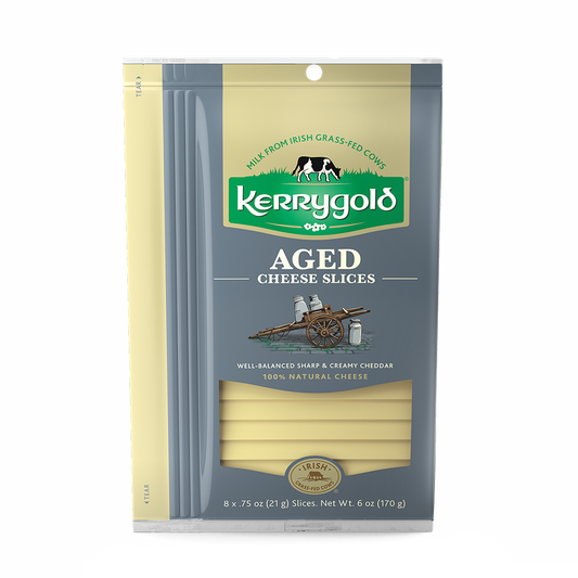 Kerrygold: Aged Cheddar Cheese Slices (21g)