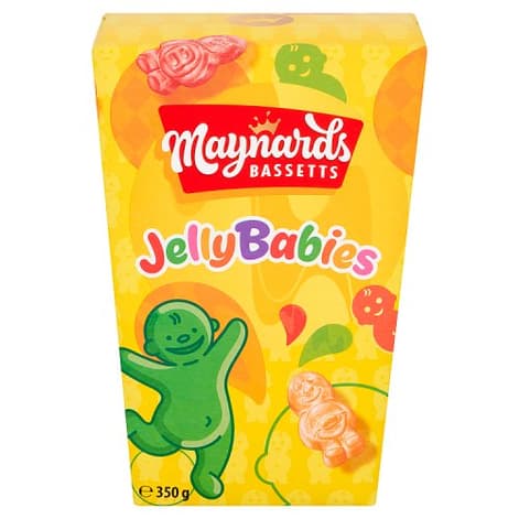 Maynard Bassetts: Jelly Babies: Carton 350g 2024