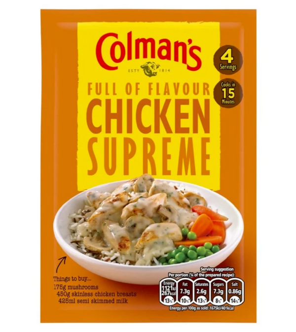 Colman's Chicken Supreme 38g