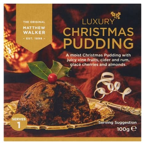 Matthew Walker: Luxury Pudding 100g (3.5oz)
