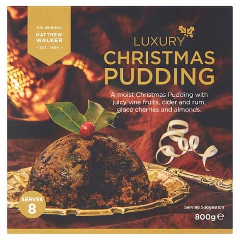 Matthew Walker: Luxury Pudding 800g (28.2oz)