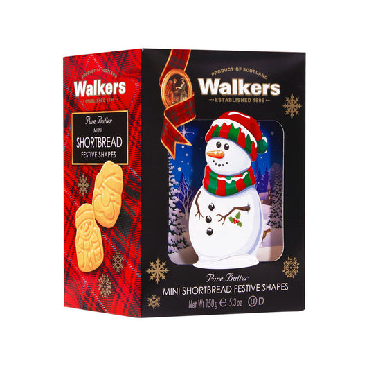 Walkers: Shortbread Box: Snowman 150g (5.3oz)