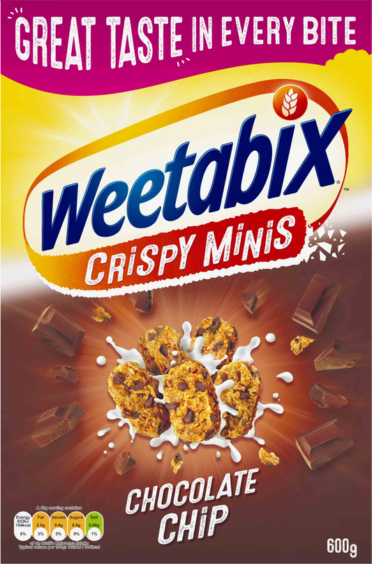 Weetabix: Crispy Minis: Chocolate Chip 500g (17.6oz)