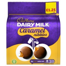 Cadbury Dairy Milk Caramel Nibbles 120g