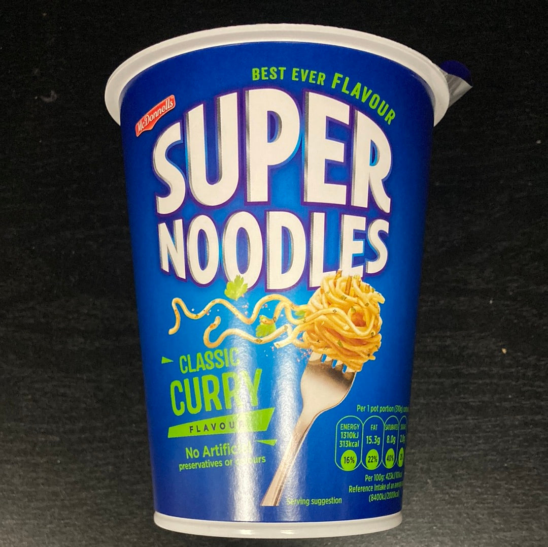McDonnell’s Super Noodles Classic Curry