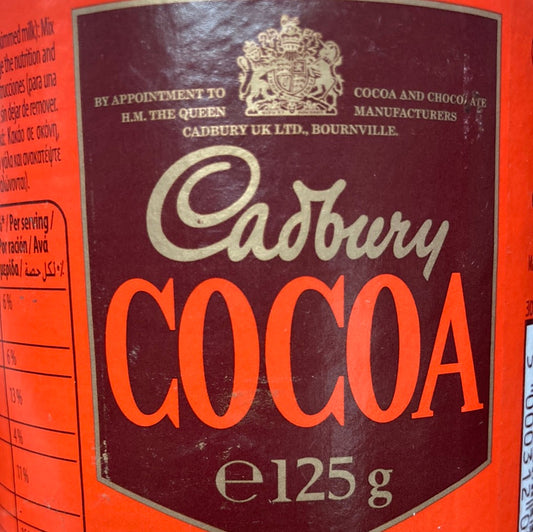 Cadbury: Baking Cocoa 125g (4.4oz)