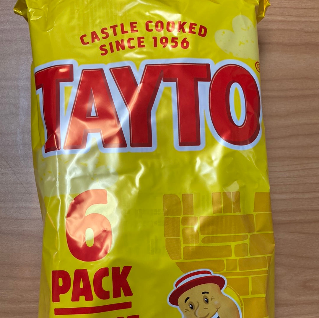 Tayto NI Cheese and Onion 6 Pack