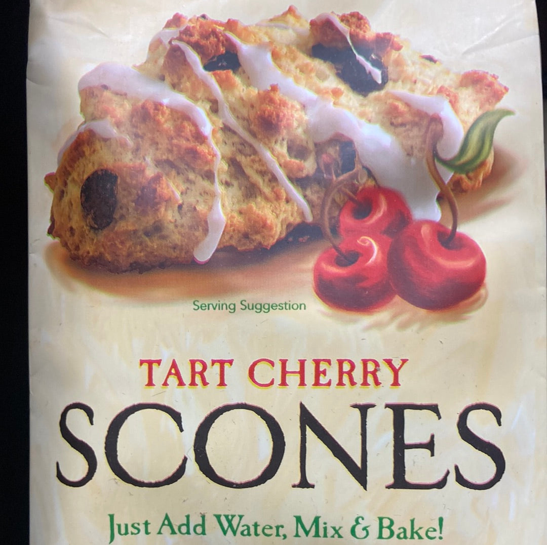 Sticky Finger Tart Cherry Scone