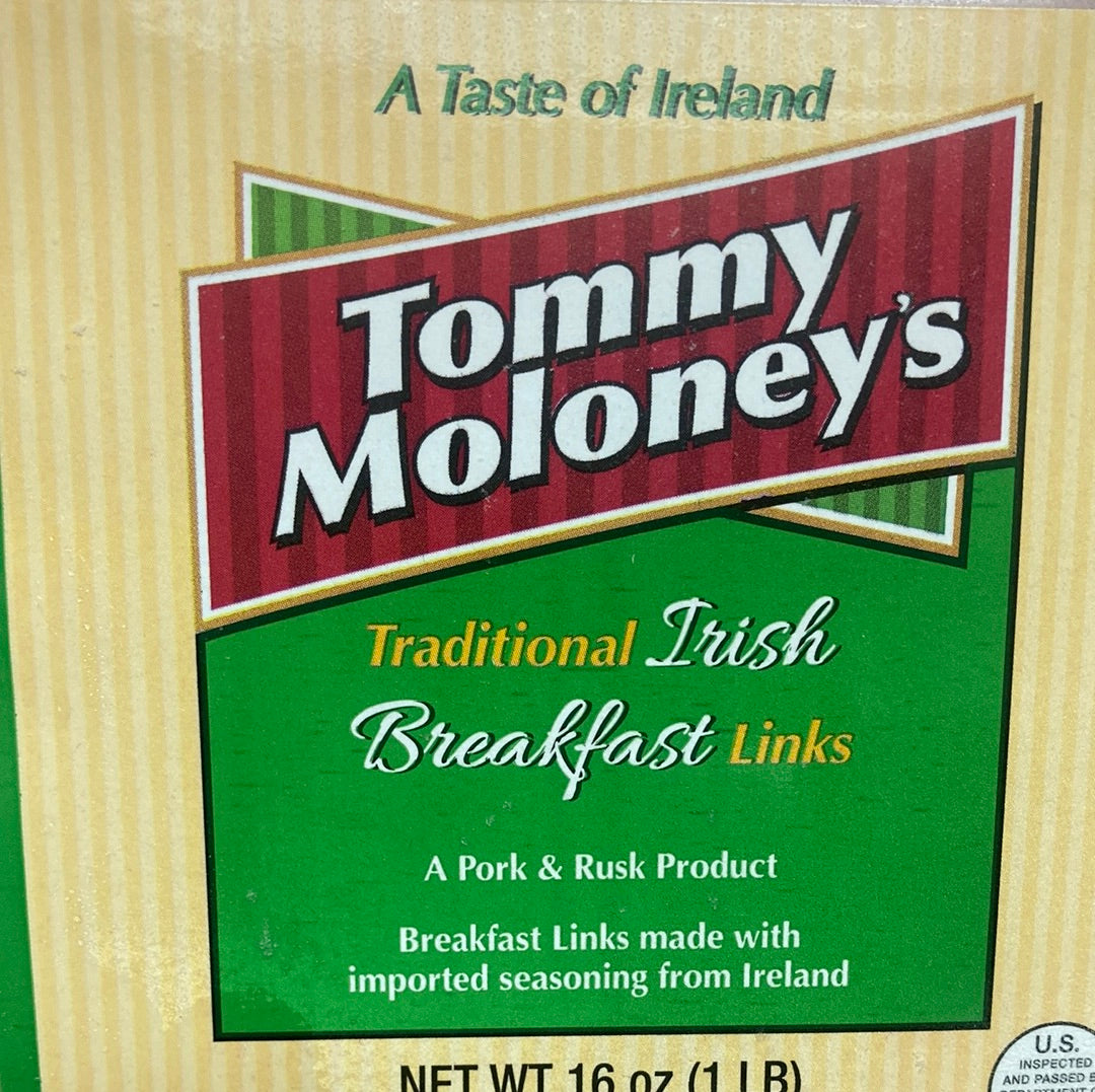 Tommy Moloney's: Traditional Irish Breakfast Links 454g (1lb)