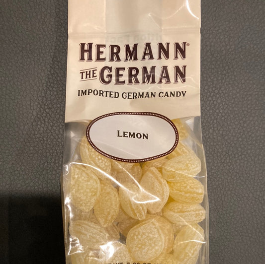 Hermann the German Lemon hard candy