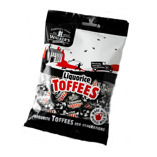 Walker's Liquorice Toffees, 150g
