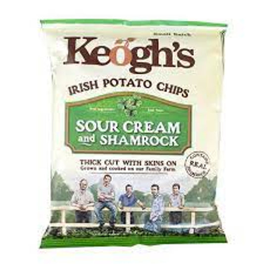 Keogh's: Shamrock and Sour Cream: Small Bag 40g (1.4oz)