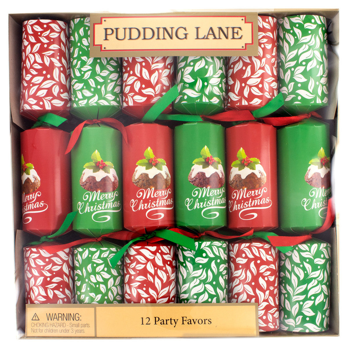 Pudding Lane: Merry Christmas: Christmas Pudding: 12 Pack