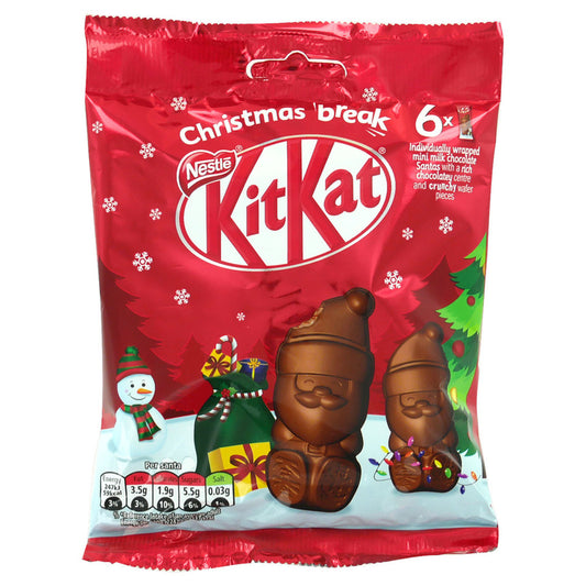 Kit Kat: Mini Pouch Santa 55g