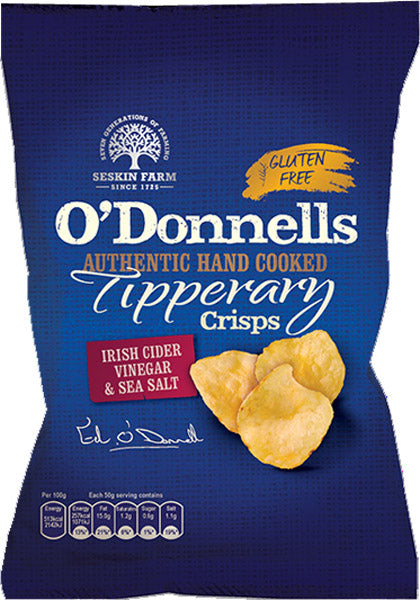 O'Donnells: Irish Cider Vinegar & Sea Salt 50g (1.8oz)