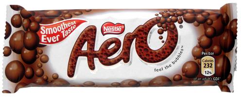 Aero: Milk Chocolate: Small Bar 36g (1.3oz)