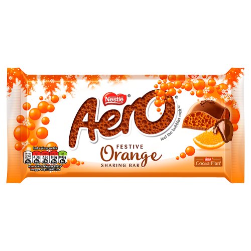 Aero: Orange: Large Bar 90g (3.2oz)