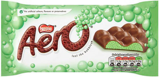 Aero: Peppermint: Large Bar 90g (3.2oz)